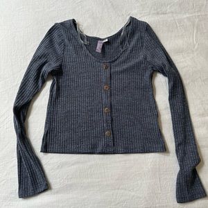 Long Sleeve Crop Top